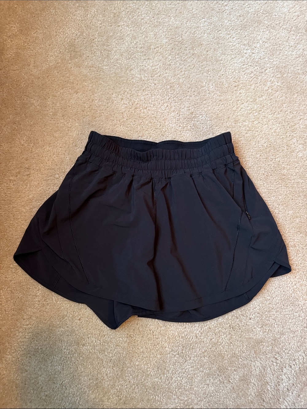 Women’s Black Track That Short 5”